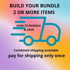 BUNDLE, SAVE, & SHIP ONCE!